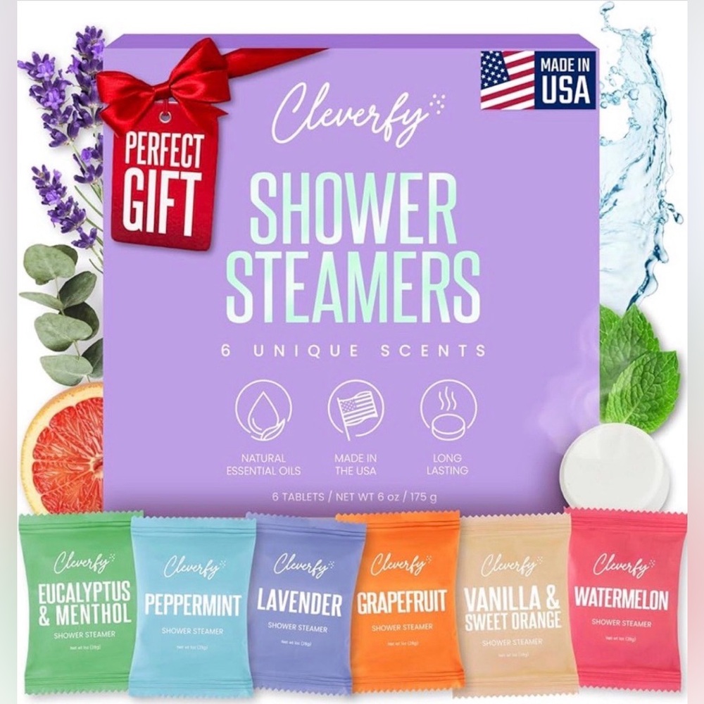 Shower Steamers Aromatherapy – Stocking Stuffers for Women, Teens and Wife